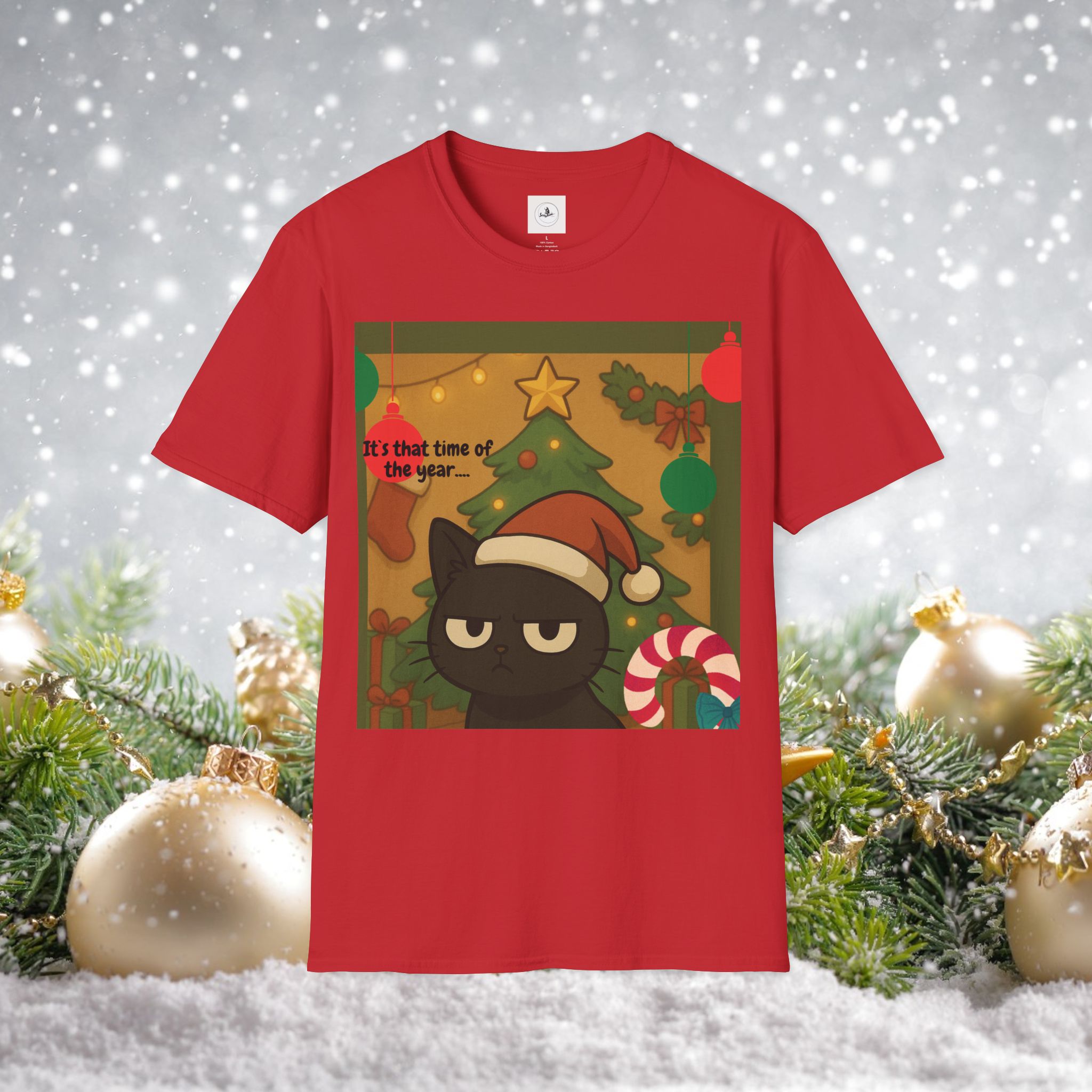It´s that time of the year... Funny Christmas Cat T-Shirt – Bild 29