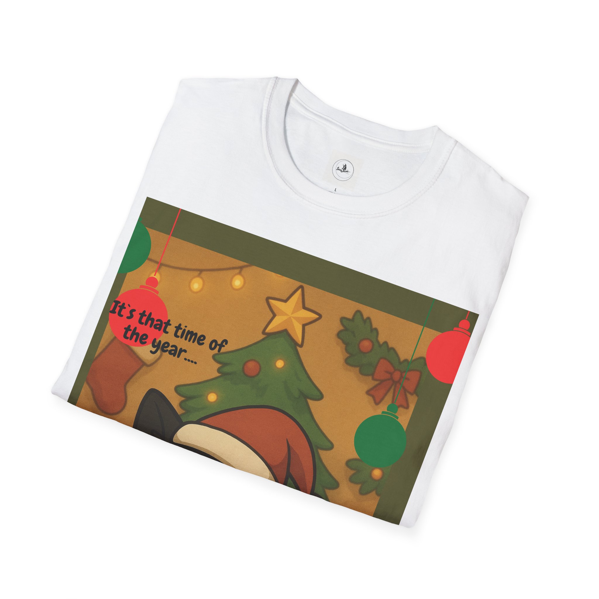 It´s that time of the year... Funny Christmas Cat T-Shirt – Bild 4