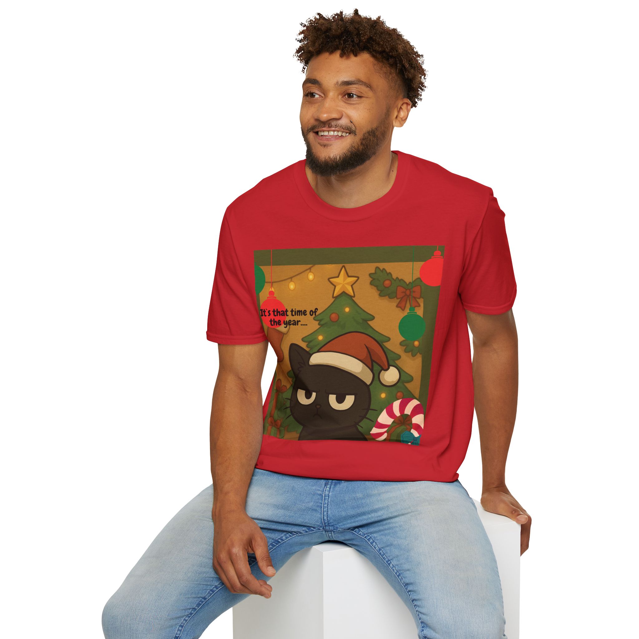 It´s that time of the year... Funny Christmas Cat T-Shirt – Bild 34