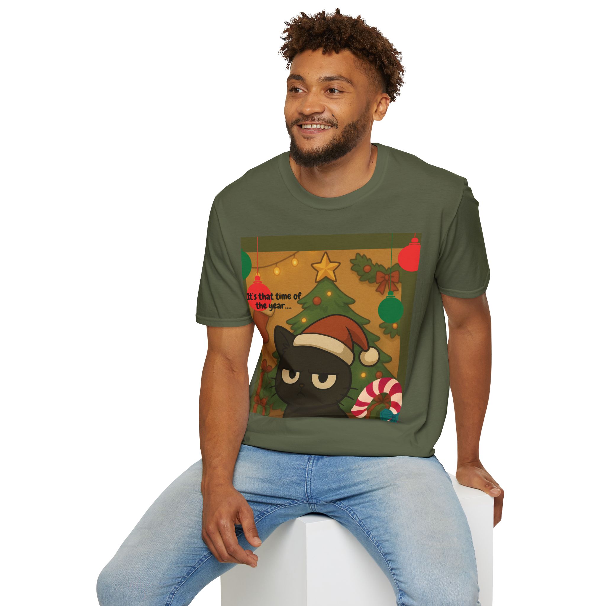 It´s that time of the year... Funny Christmas Cat T-Shirt – Bild 20
