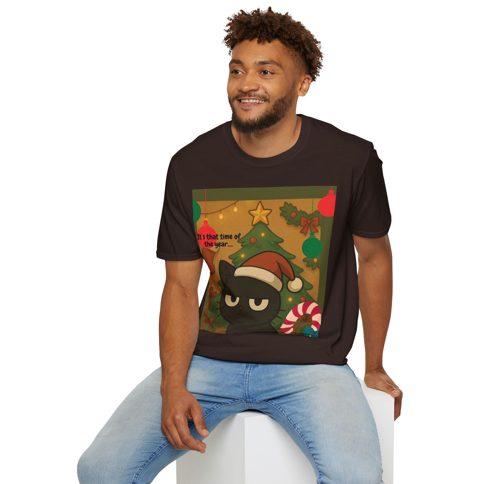 It´s that time of the year... Funny Christmas Cat T-Shirt – Bild 13