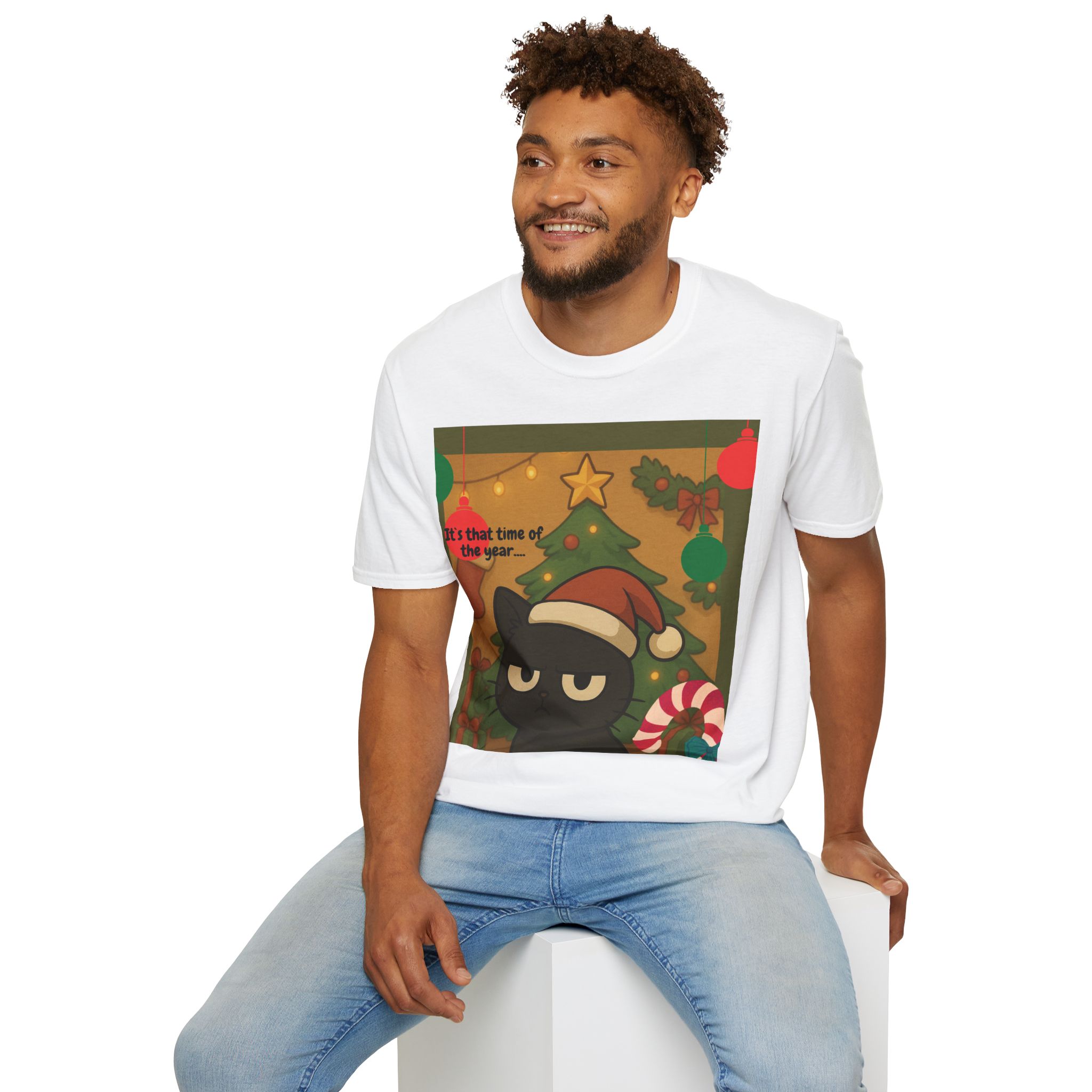 It´s that time of the year... Funny Christmas Cat T-Shirt – Bild 6